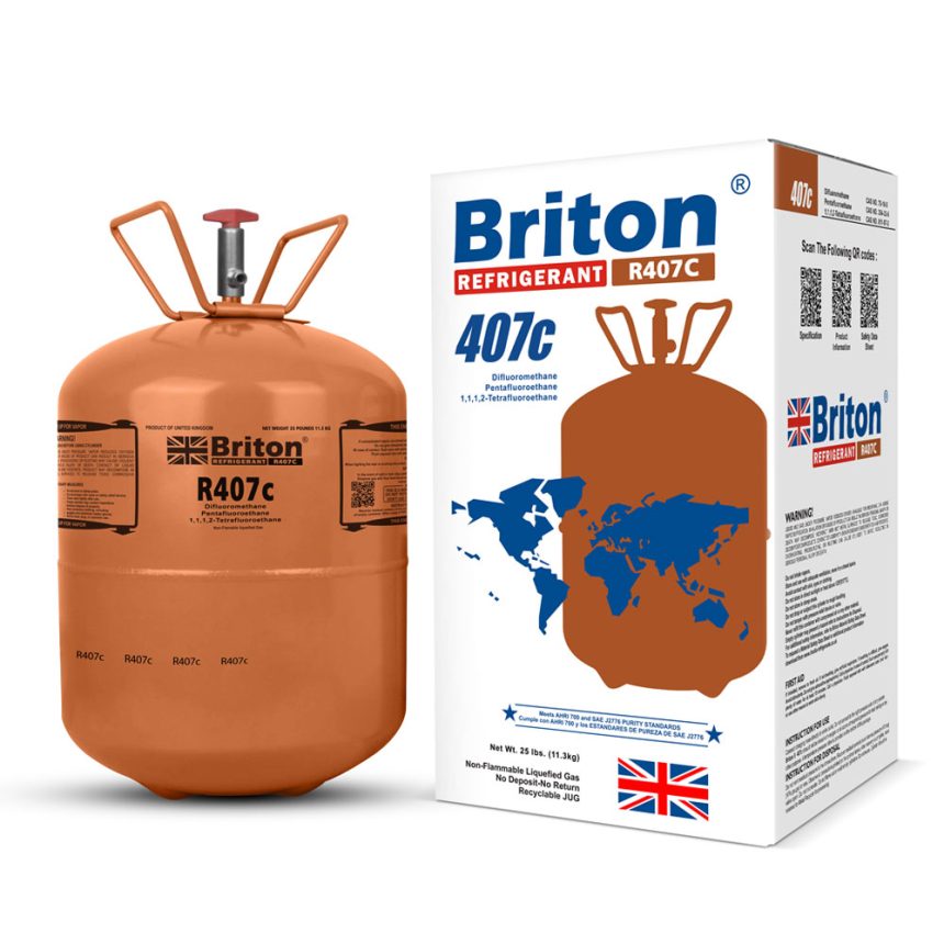 Briton Refrigerant Gas Supplier R C Kgs United Kingdom