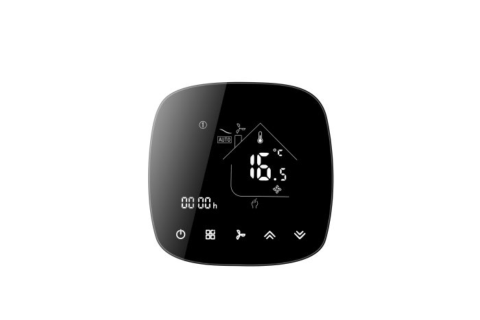 Klima Smart Thermostat KL6100B - Round Corners - Smart Wi-Fi Thermostat - Touch Screen Temperature Controller