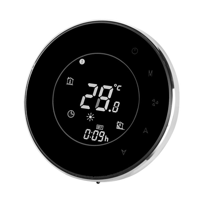 Klima Smart Thermostat KL6200B - Round Shape - Smart Wi-Fi Thermostat - Touch Screen Temperature Controller
